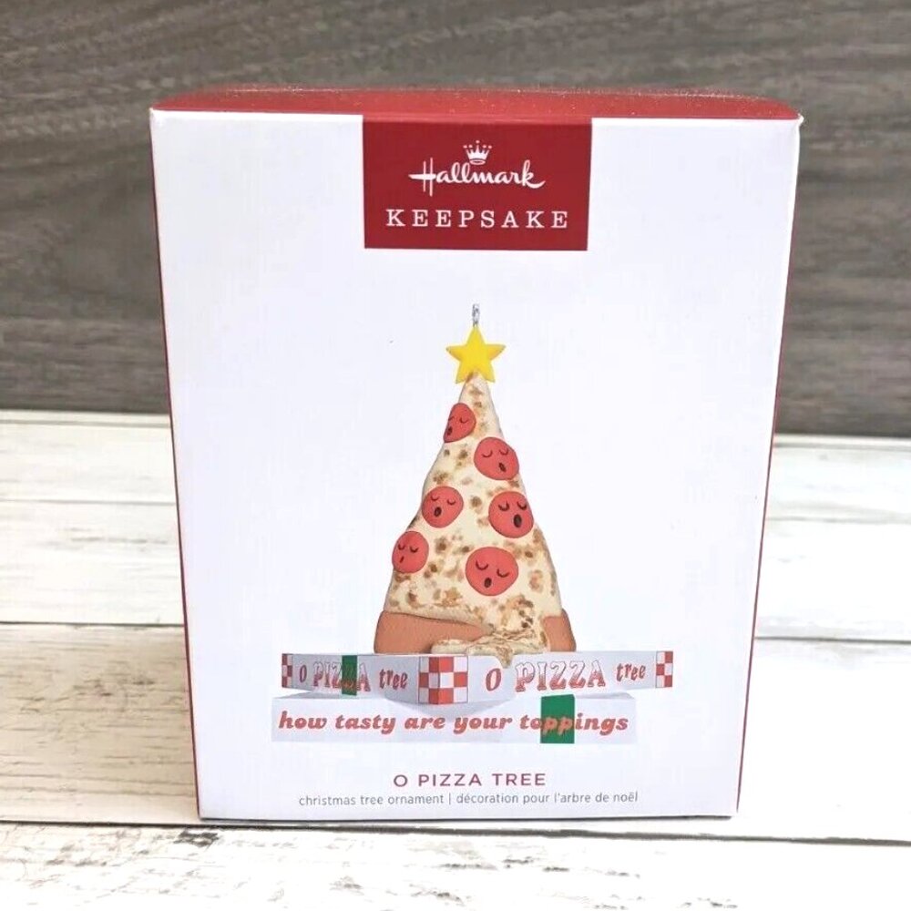 Hallmark Keepsake ornament O Pizza Tree Christmas Ornament